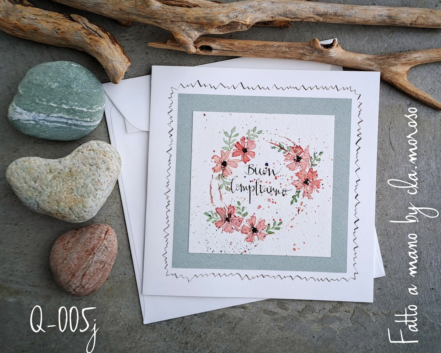 Biglietti "corone floreali"