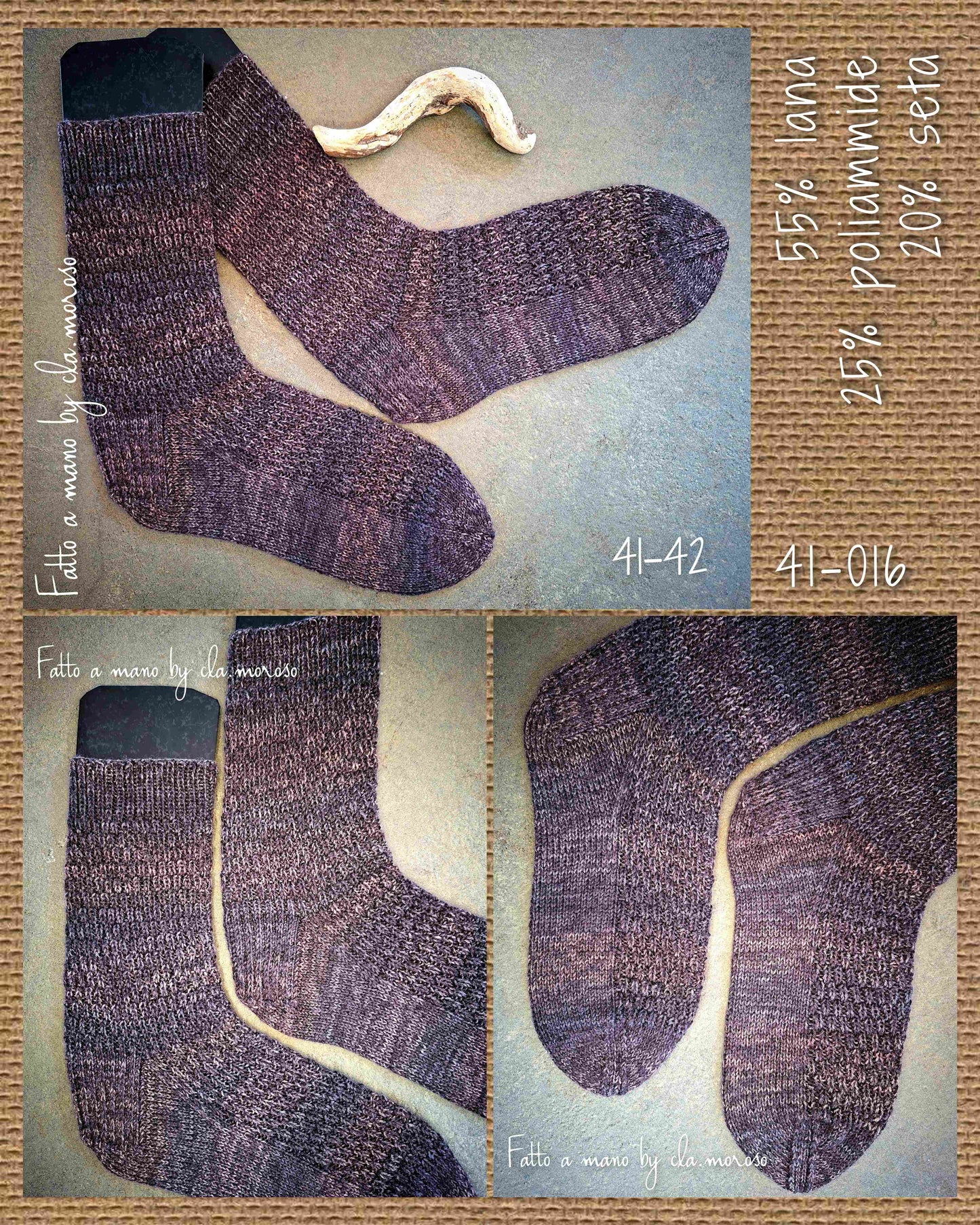 Calze 41-42 misto seta #41-016