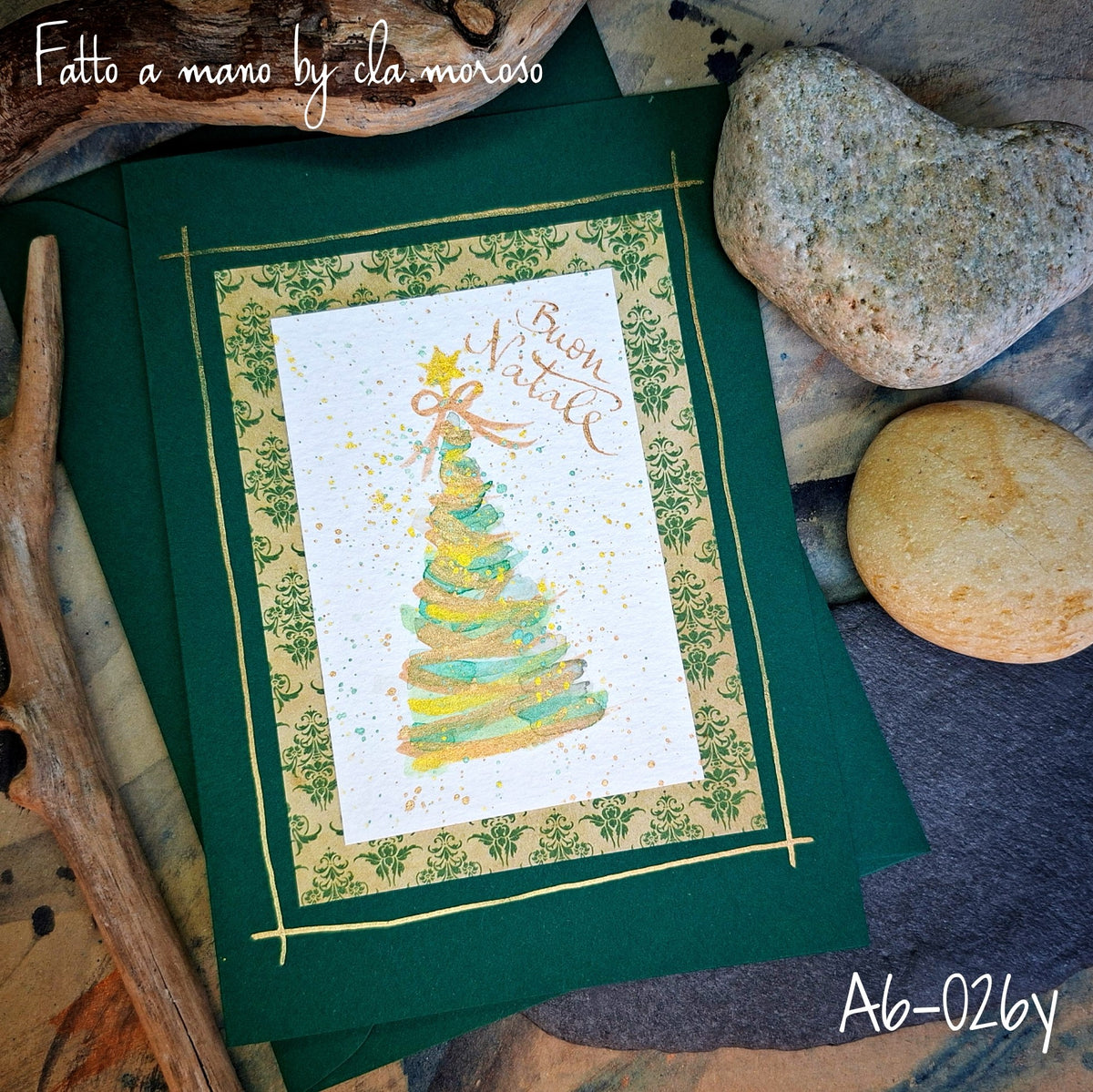 Biglietto Natale A6-026y