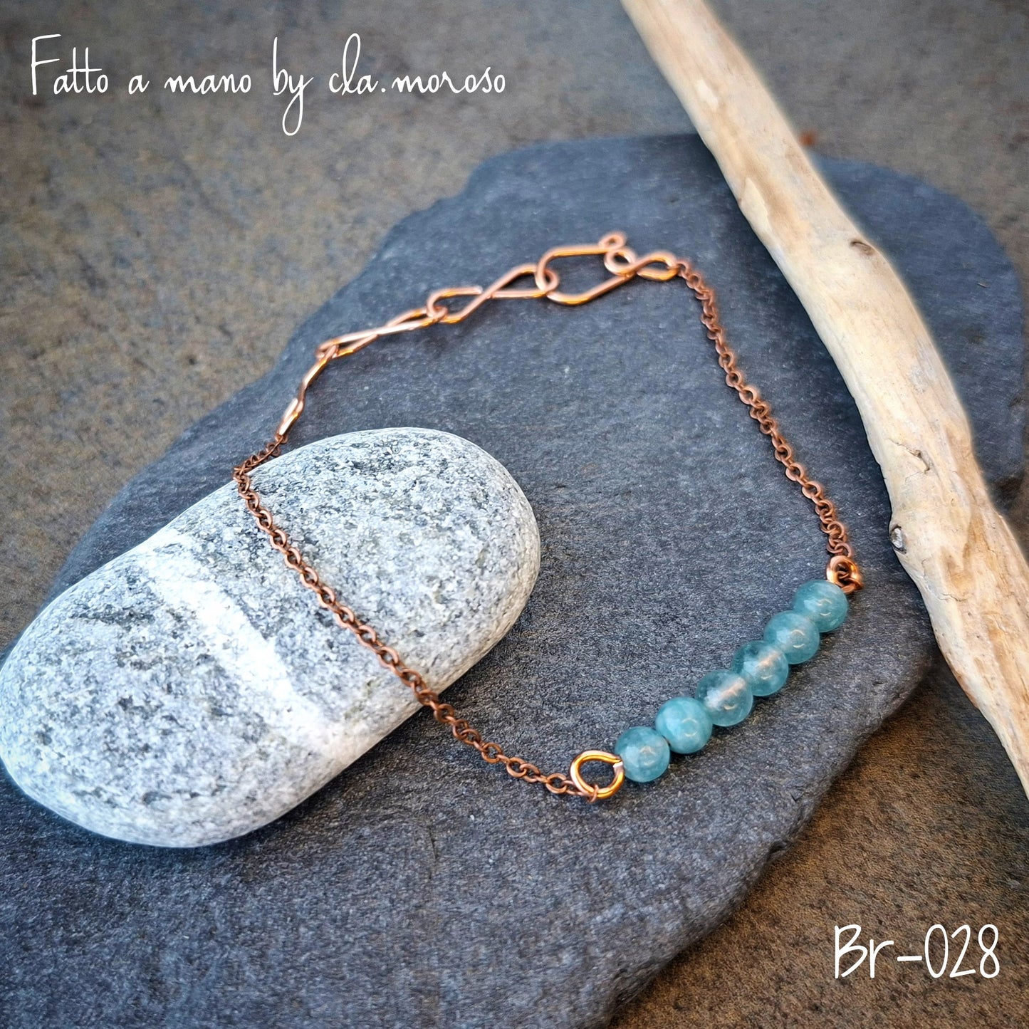 Braccialetto minimal con quarzo br-028