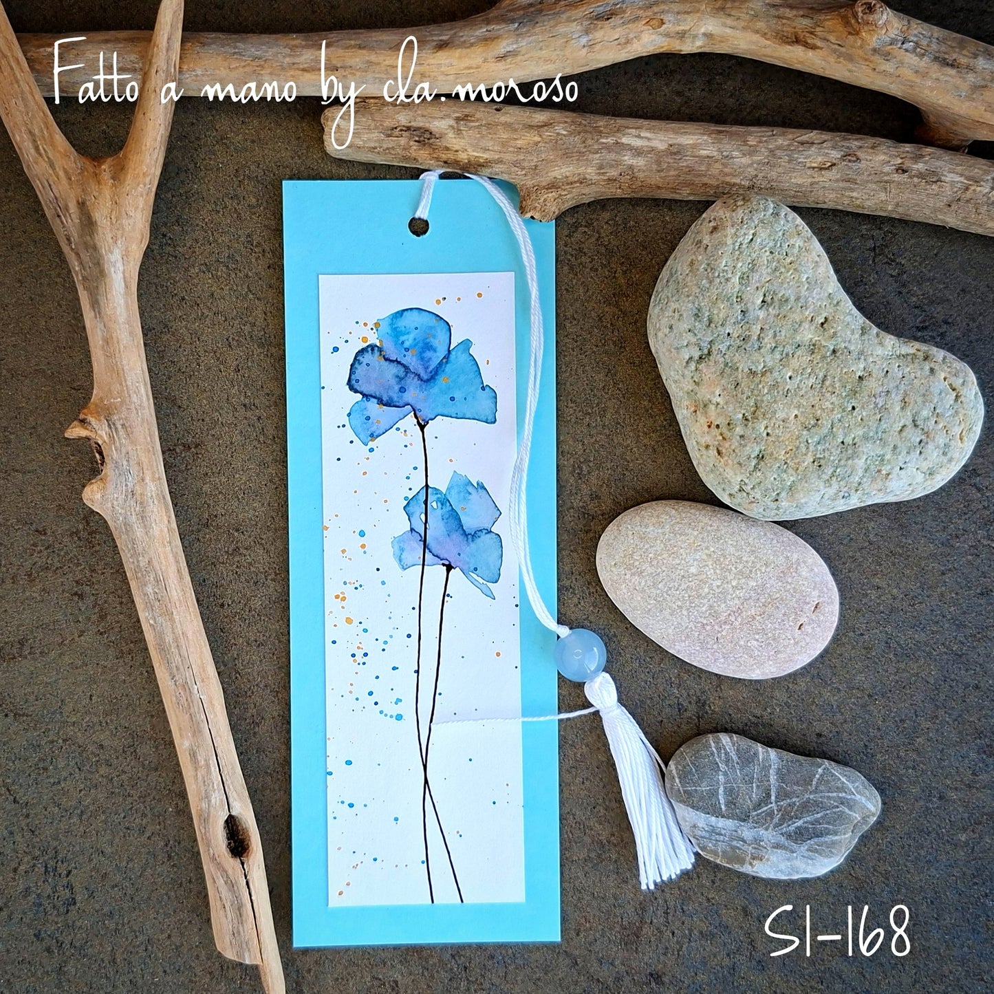 Segnalibro con fiori sl-168
