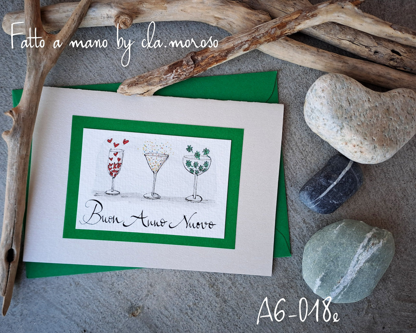 Biglietto Buon Anno (A6-018e)