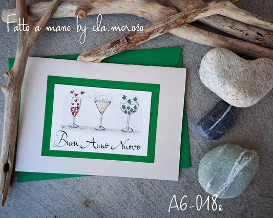 Biglietto Buon Anno (A6-018e)