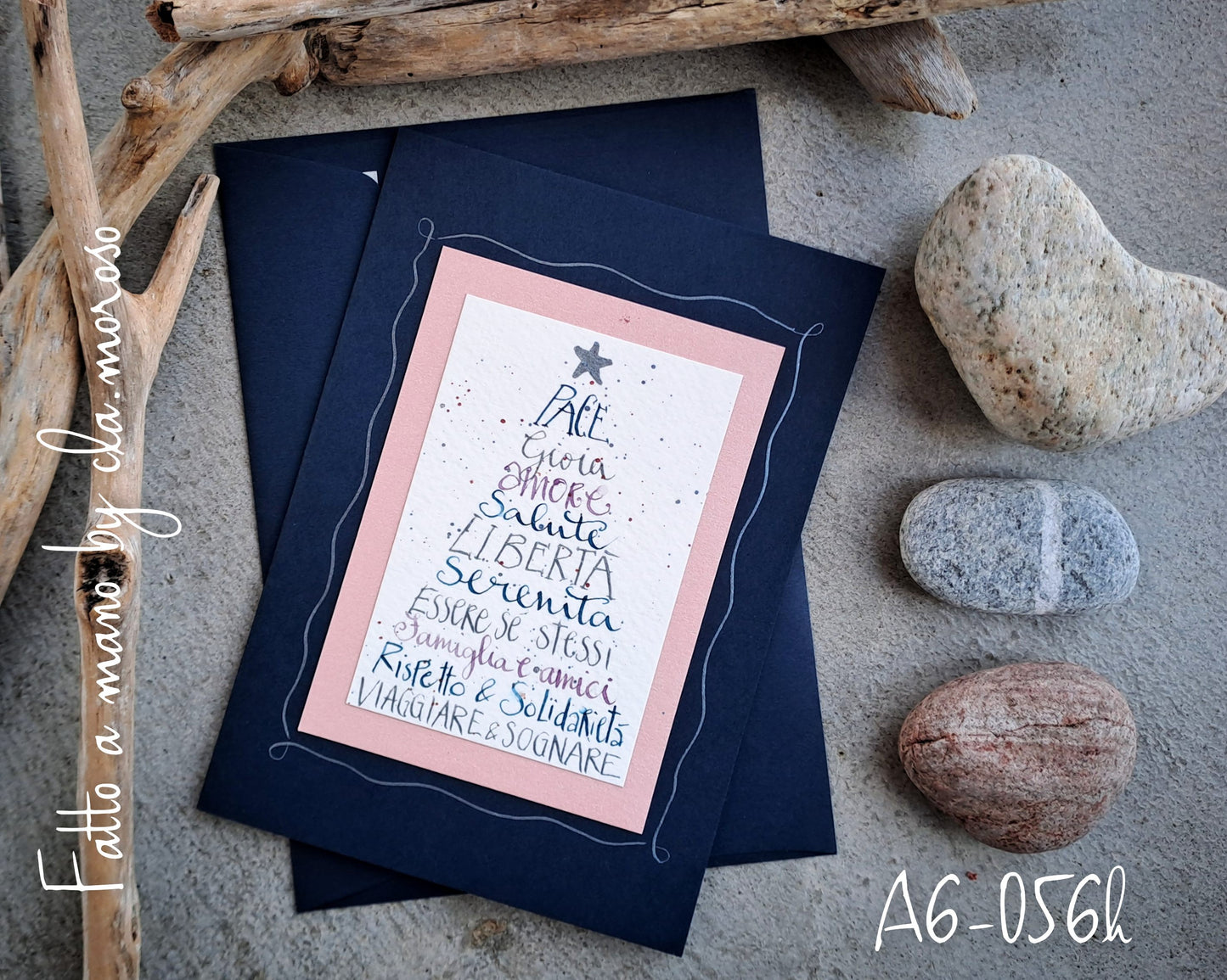 Biglietto Natale (A6-056h)