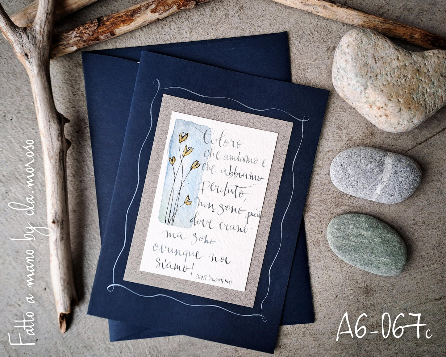 Biglietti Condoglianze con citazione