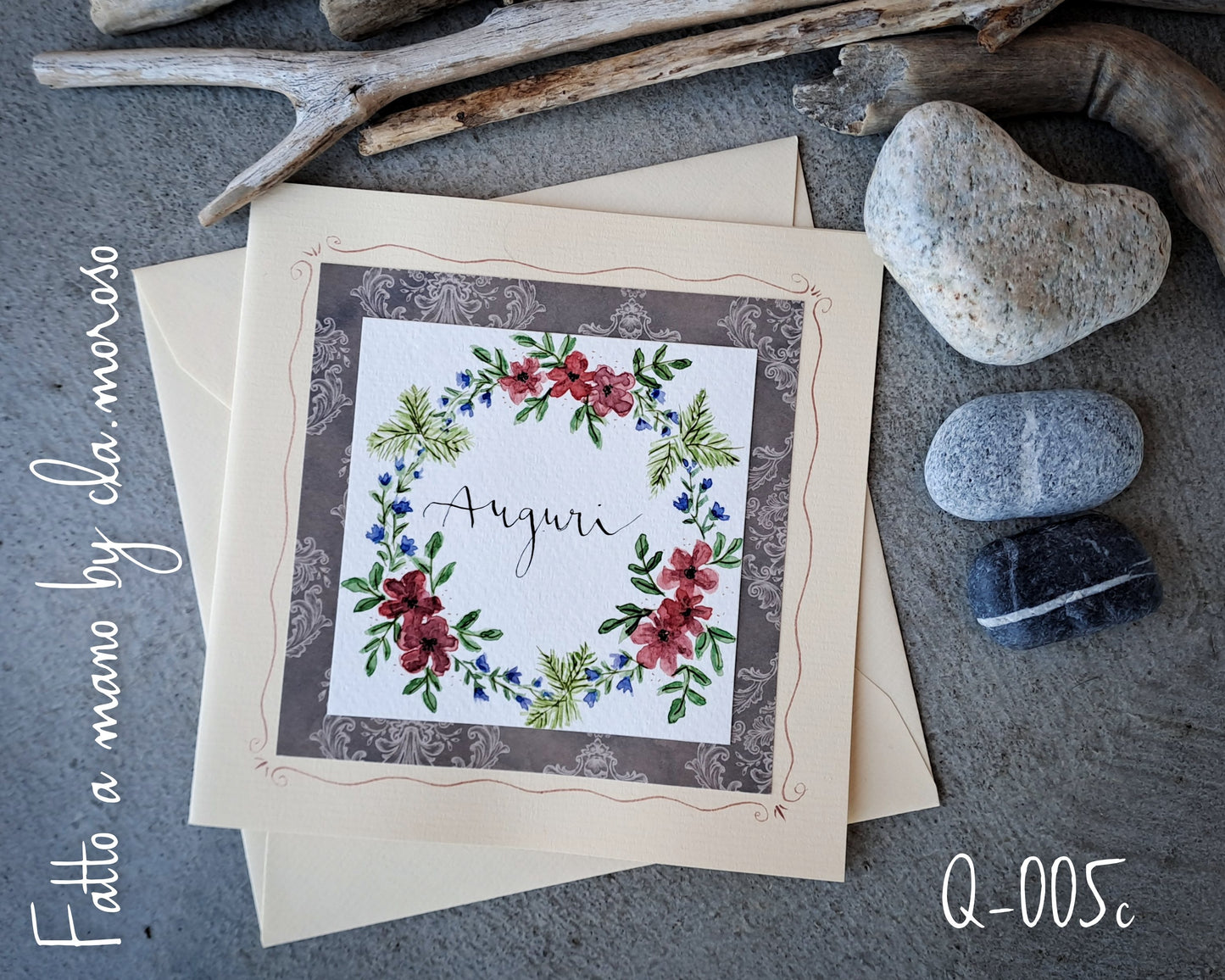 Biglietti "corone floreali"