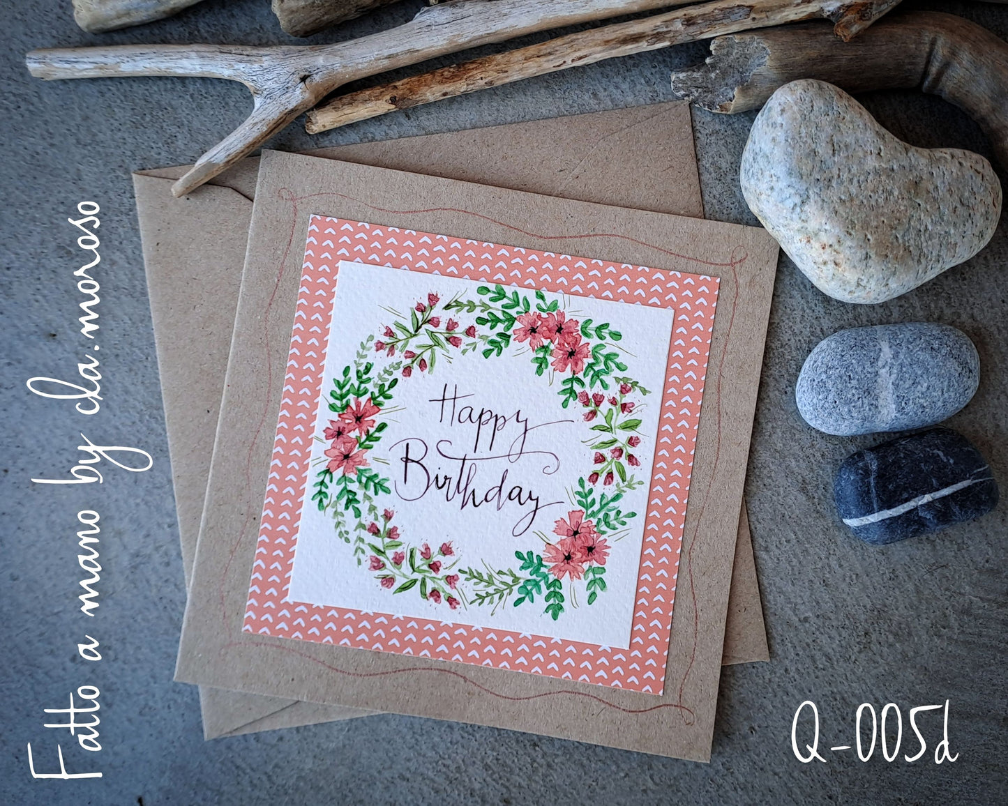 Biglietti "corone floreali"