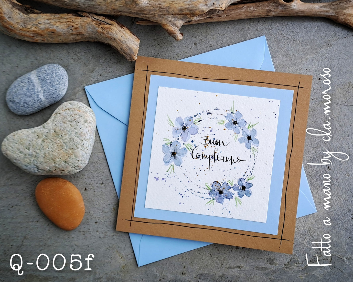 Biglietti "corone floreali"