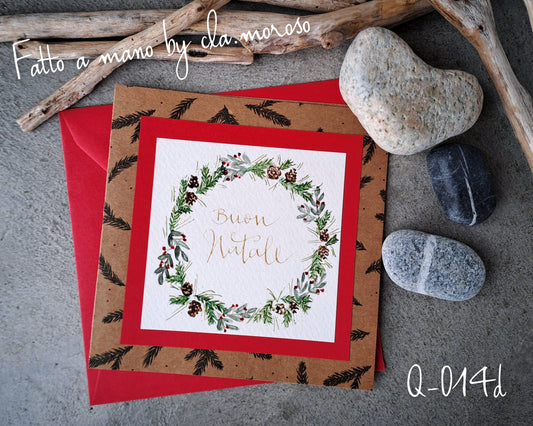 Biglietti Natale con Corona