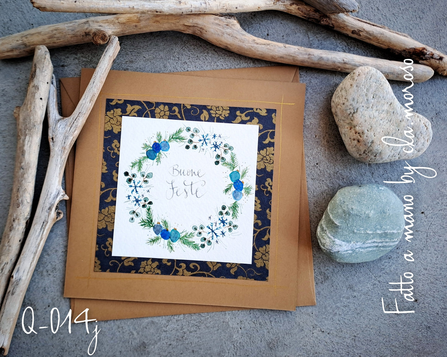 Biglietti Natale con Corona