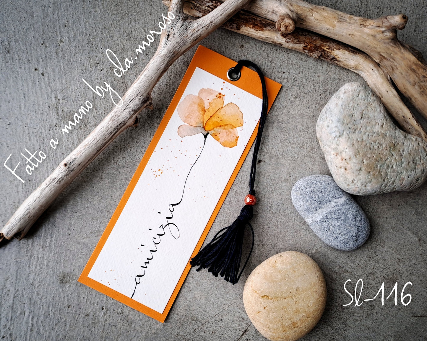 Segnalibri arancione "amicizia"