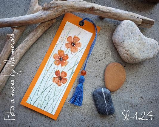 Segnalibro con fiori sl-124