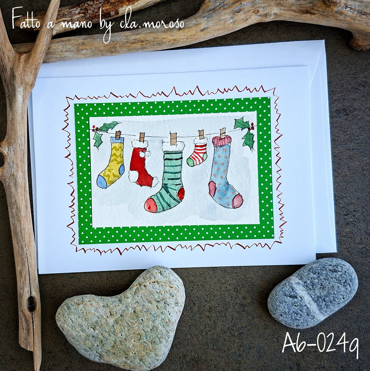 Biglietto Natale A6-024q