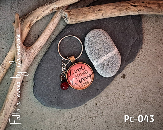 Portachiavi con frase pc-043