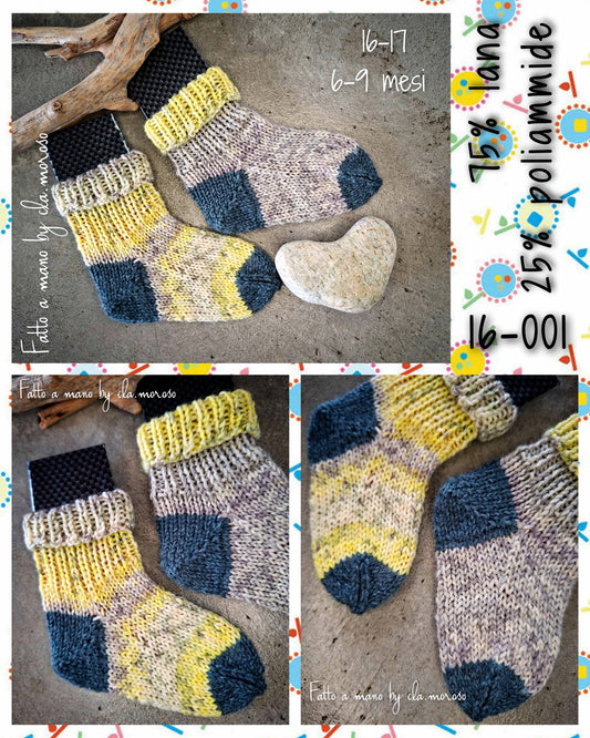 Calze 16-17 6-9 mesi (16-001)