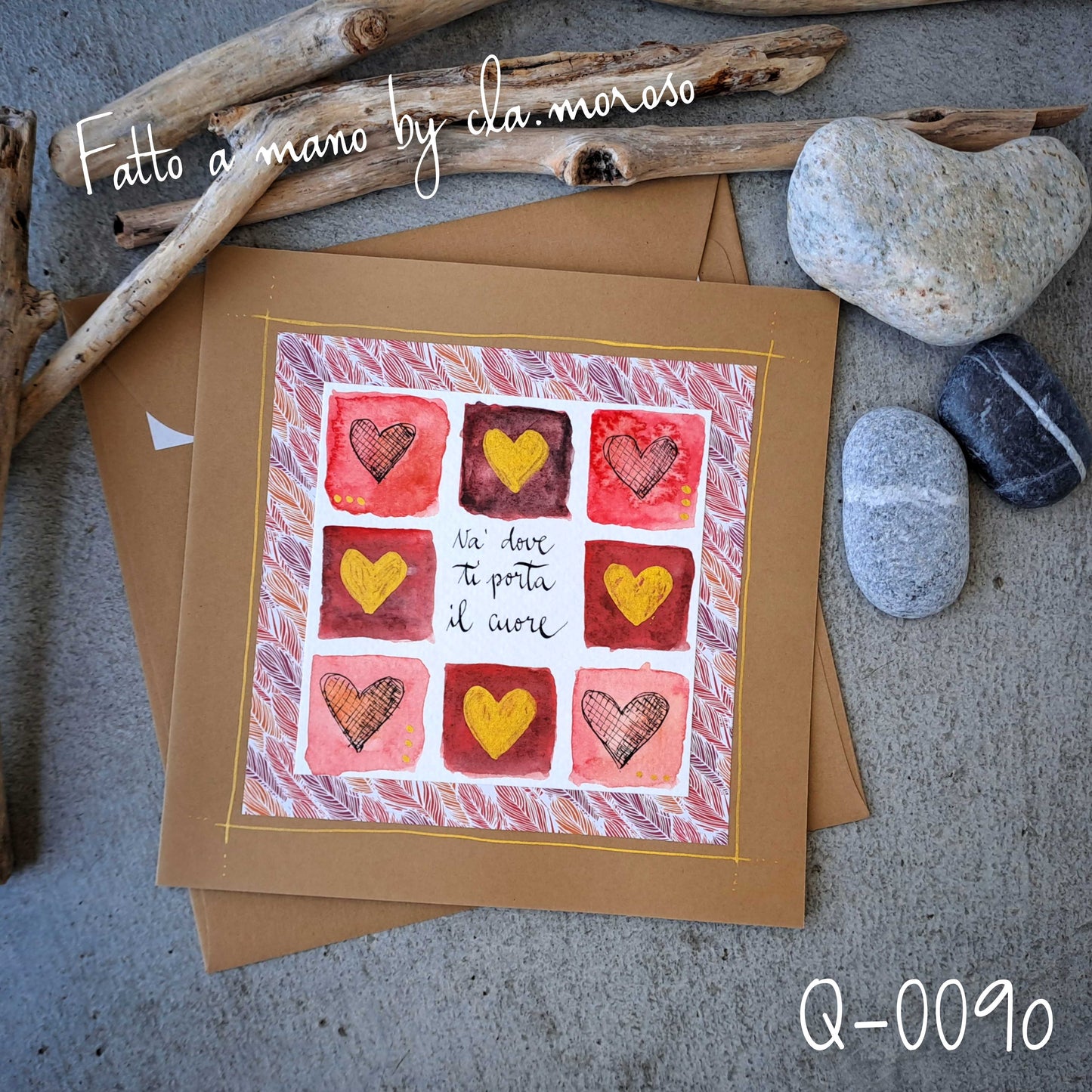 Biglietto "va dove ti porta il cuore"