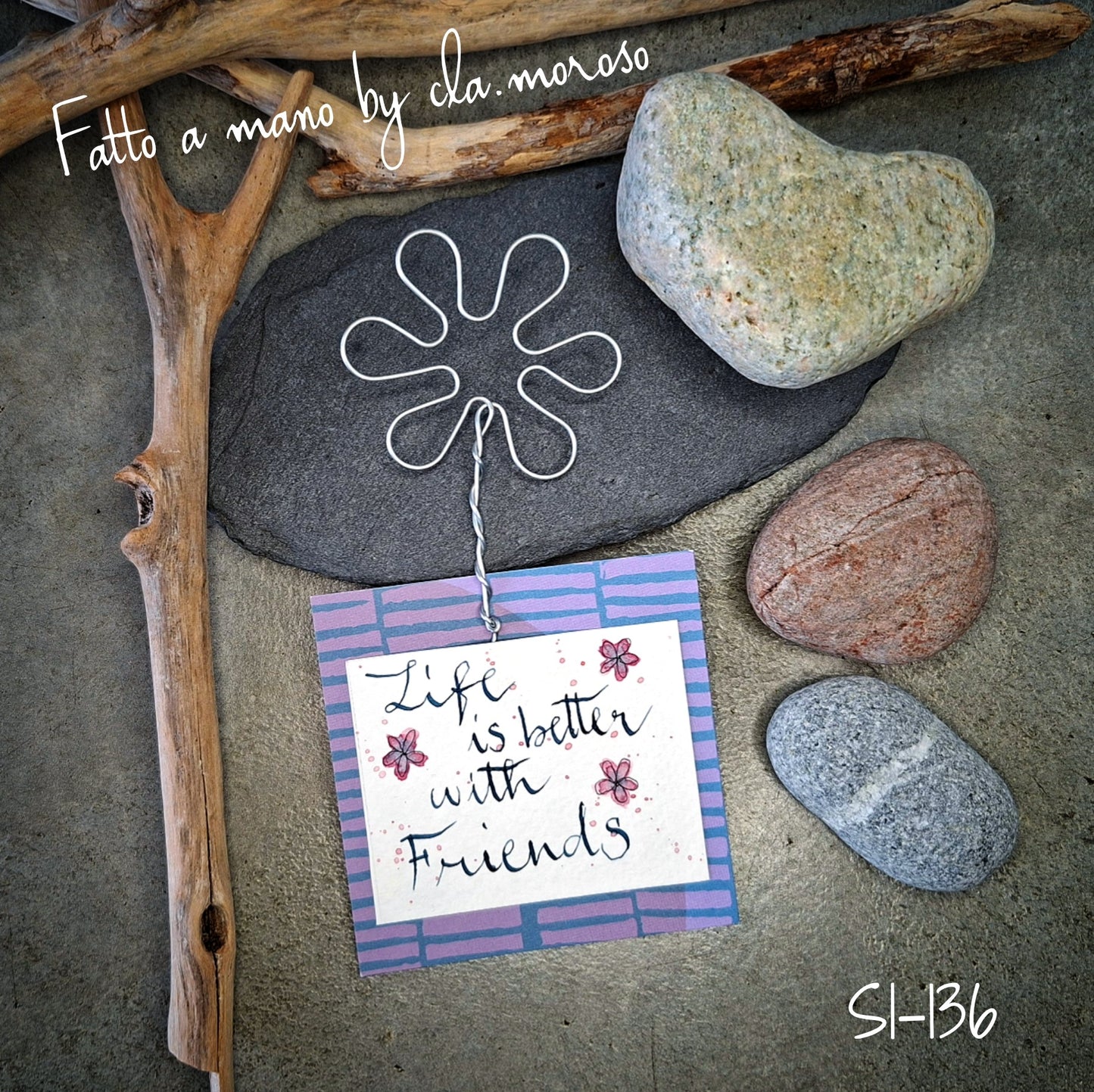 Segnalibro con citazione (Sl-136)