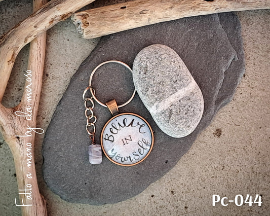 Portachiavi con frase pc-044