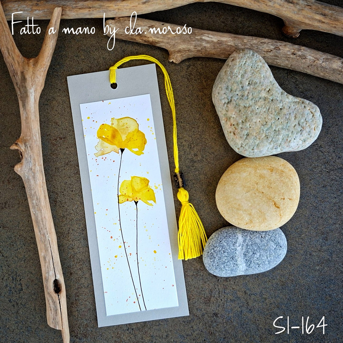 Segnalibro con fiori sl-164