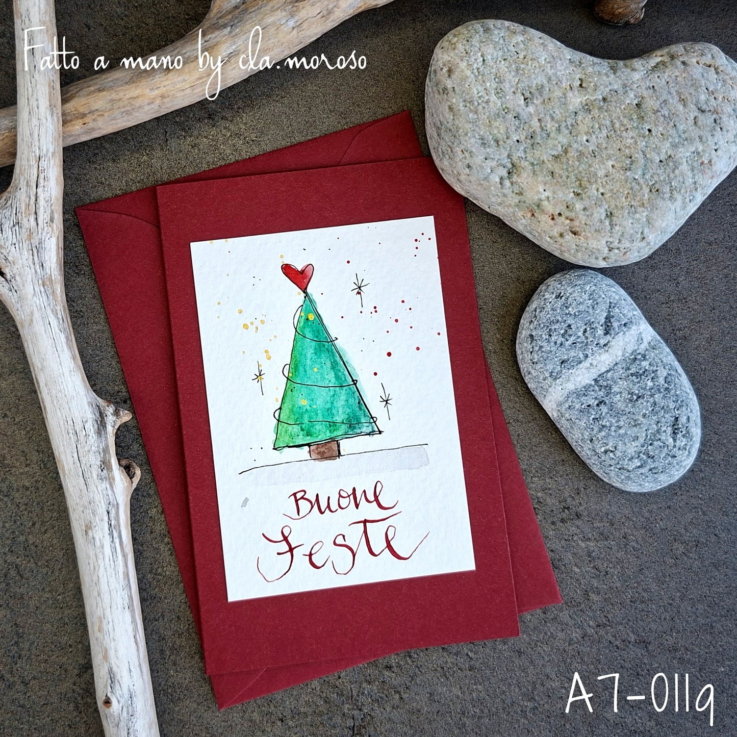 Biglietto Natale A7-011q