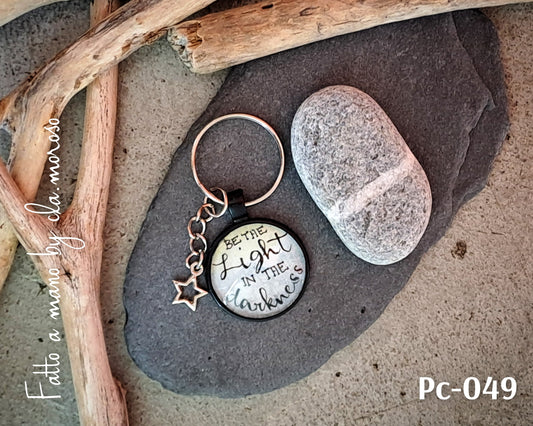 Portachiavi con frase pc-049