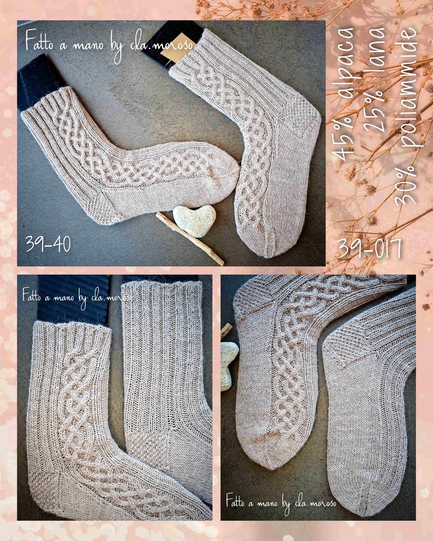 Calze 39-40 alpaca #39-017